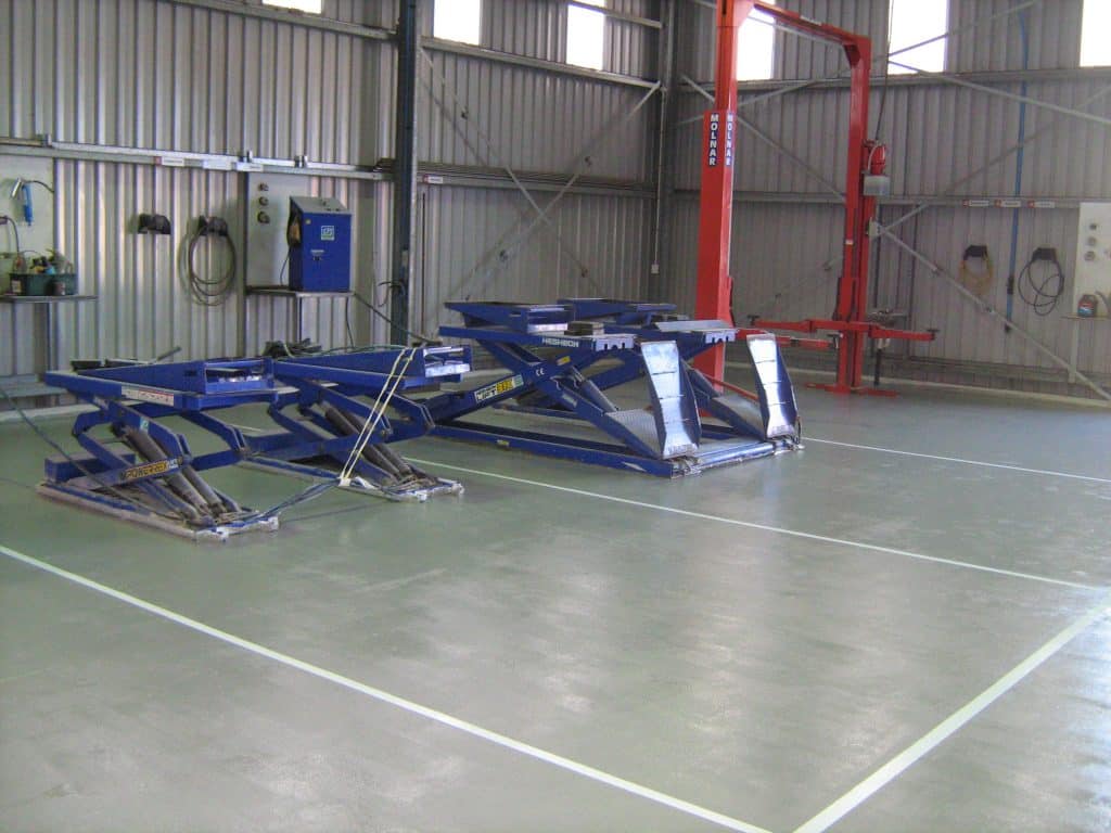 Geraldton Toyota Epoxy flooring perth pmindustries