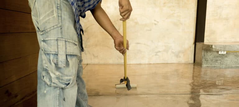 How to fix sticky epoxy floor
